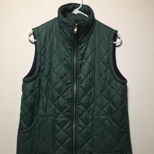 Vintage Plush Zip Winter Vest